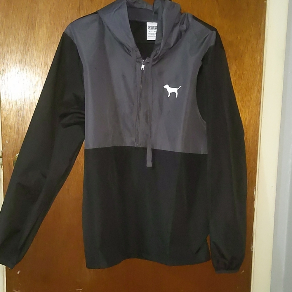 Vs pink anorak windbreaker jacket